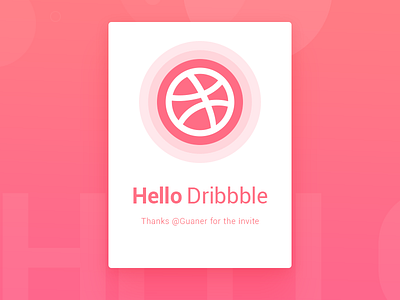 Hello Dribblers ! design first shot ui user ux