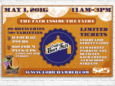 Event Promotion - Beer Fair advertising poster print