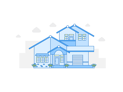 Home home illustration