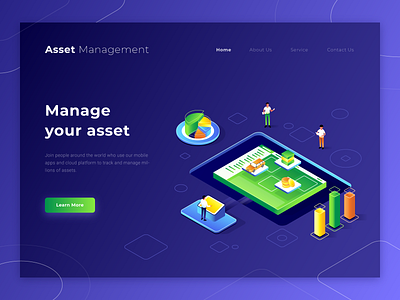 Asset Management Landing Page