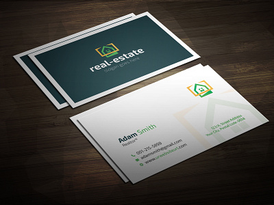 Minimal real estate business card branding business card company logo design icon illustration logo minimal business card real estate agent real estate branding real estate business card real estate logo realestate realtor logo typography vector web