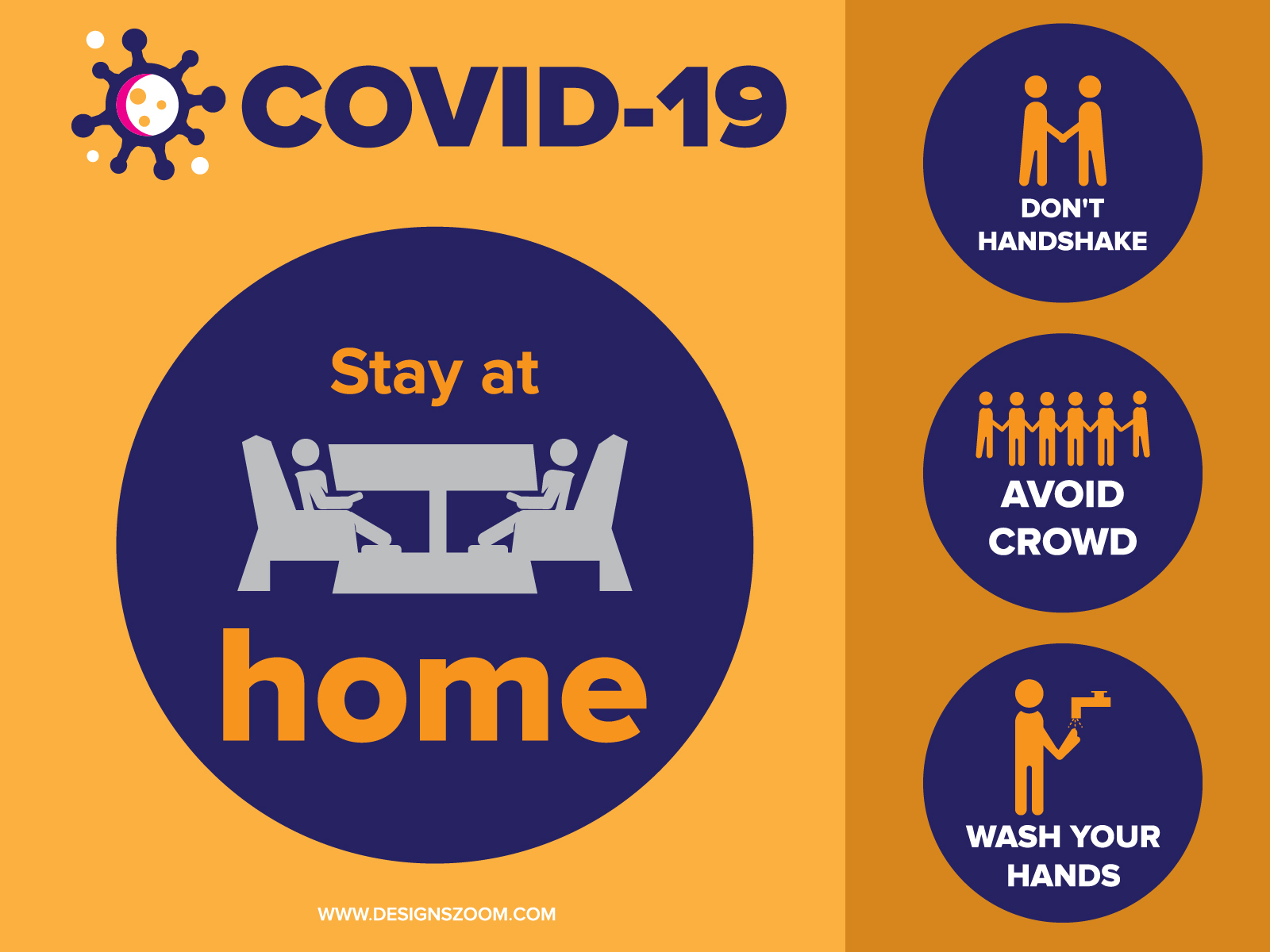 COVID-19 by Prodip Kumar Mondal on Dribbble