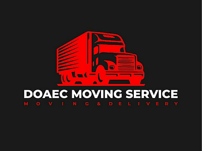 Doaec Moving Service Logo agency branding dribbble logo logos service ui ux