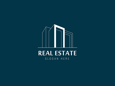 Minimalist Real Estate Logo concept animation branding combination mark company logo design graphic graphic design icon illustration logo logo mark minimal minimalist logo modern logo real estate real estate logo typeface typography vector website