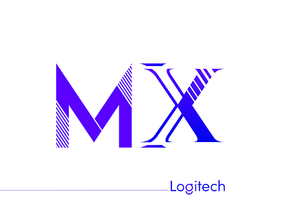 DESIGN TO THE MX animation branding combination mark design to the mx flat icon illustration logitech logo logotype typography vector website