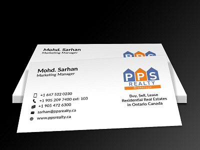 Realty Business card branding business card business cards cards letterpress