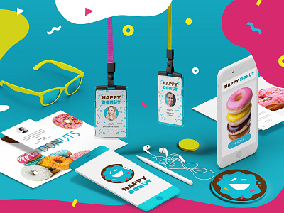 Donuts branding