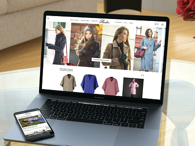 Clothing Brand Site Design clothing site design