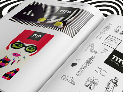 Brand book for сlothing company  "TITO"