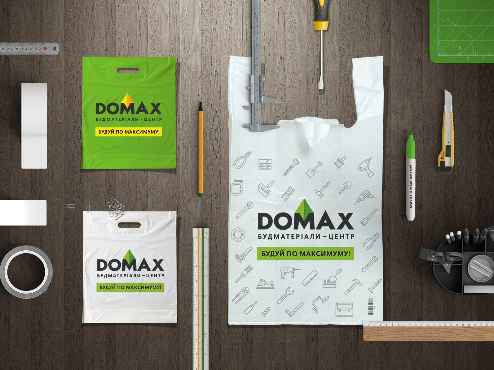 Building company naming, logo and corporate identity by Davinci on Dribbble