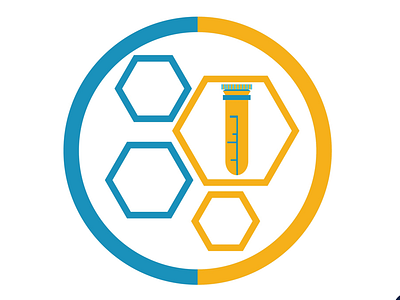 Medicinal Chemistry flat icon medicine science tech test tube