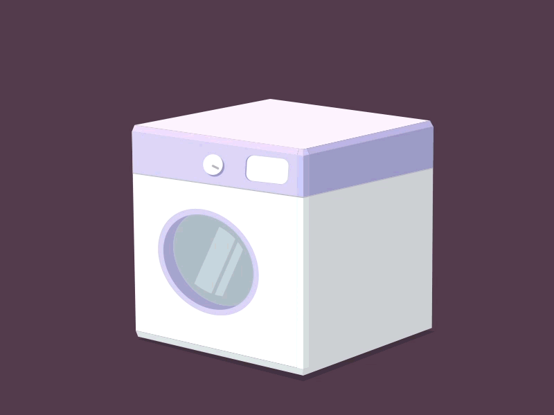 Washing Machine Animation by Abhishek Bose on Dribbble