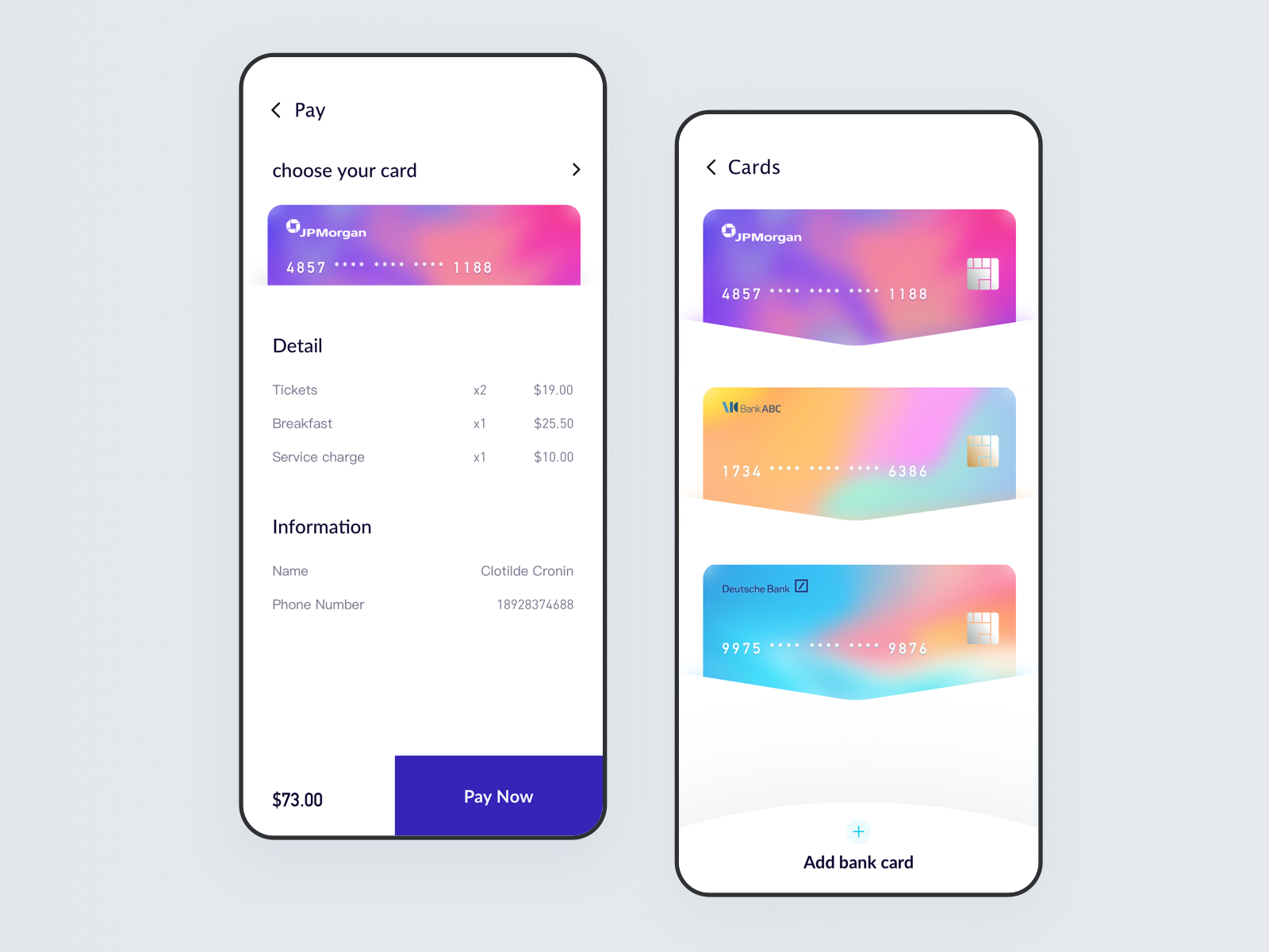 011-APP pay by Leah on Dribbble