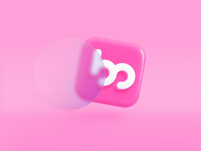Logo 3d art branding design icon logo minimal typography vector