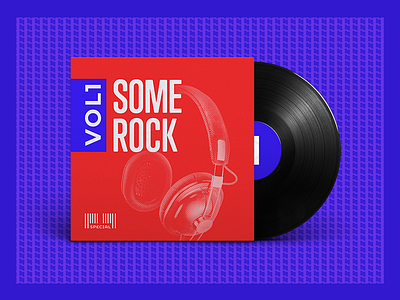 Mixtape Cover cover graphic mixtape photoshop playlist rock spotify typography vinyl