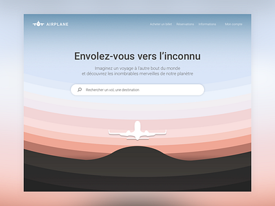 Daily UI Challenge #003 - Landing Page