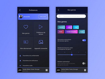 Daily UI Challenge #007 - Settings