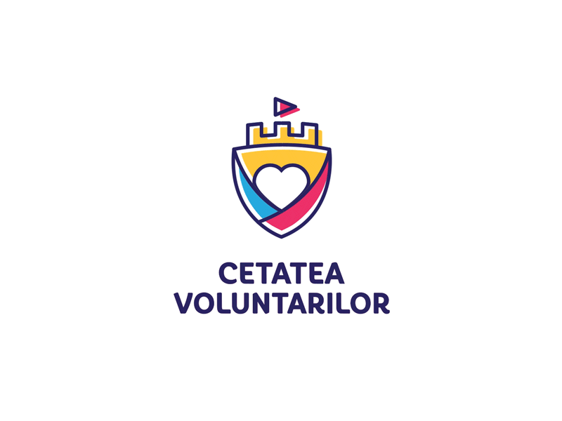 Logo animation Cetatea Voluntarilor