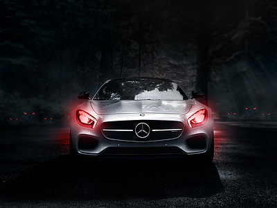 Mean halloween angry background car dark editing eyes forest halloween lights mercedes mercedes benz photoshop red redeyes