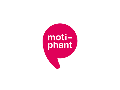 Motiphant Logo branding logo logo concept logo design logodesign magenta simple vector