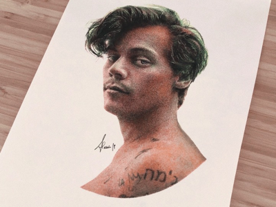 Portrait of Harry Styles