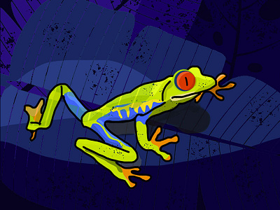 Did some Frog illustrations for fun. design frog frogs gradient design graphic graphicdesign illustration vector
