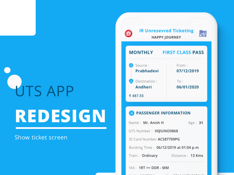 UTS app Redesign by Anish Hirlekar on Dribbble