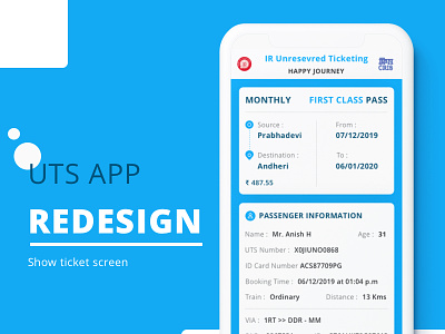 UTS app Redesign branding graphicdesign redesign ui uiux