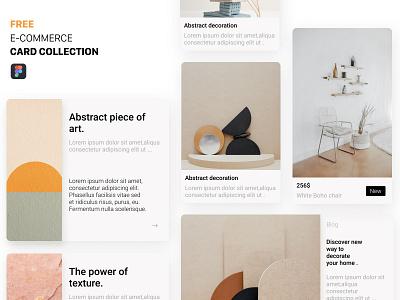 FREE !! E-commerce card collection appdesign cards clean clean design design ecommerce ecommerce shop minimalist ui ux web design website