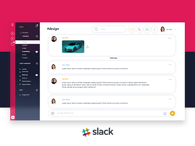 Slack Redesign