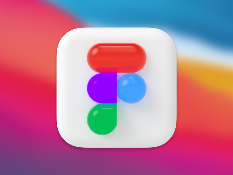 macOS Big Sur Figma Icon 3d app big sur branding design figma figma icon icon logo macbook macos new product skeumorphism vector visualization