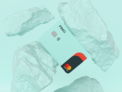 Finci Cards Visuals 3d bank banking branding cards design dribbble fintech illustration mobile banking product visualization
