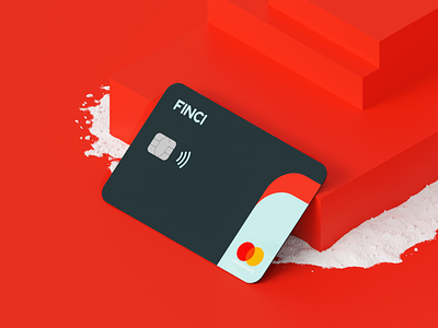 Finci bank bank app bankingapp branding cards credit cards creditcard design dribbble product visualization