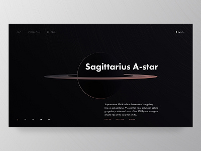 New Website Design for Sagittarius A-star