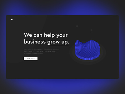Website Design for Marbel Agency agency business design grow up hello product ui ux web