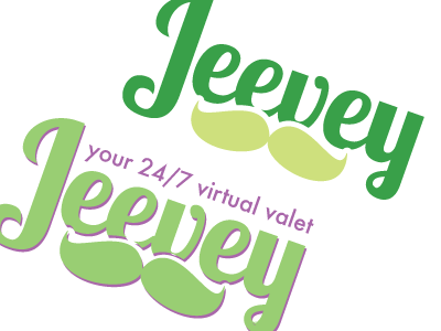 Jeevey Logo in process branding logo