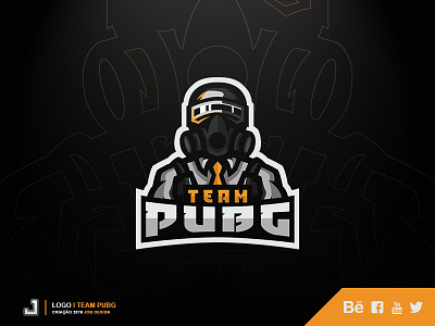 Logo - Team Pubg design esports gaming illustraor logo mascot pubg