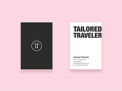 Business Cards for Tailored Traveler