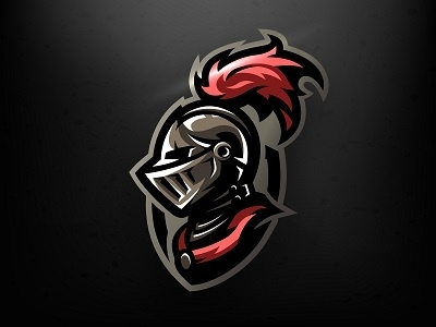 Medieval warrior. armor armour graphic helmet knight logo mascot medieval soldier sportlogo vector warrior