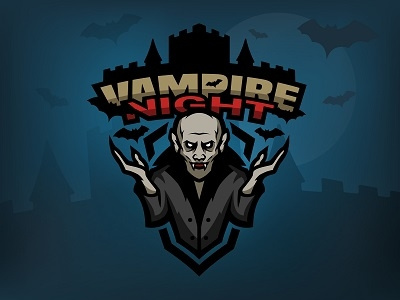 Vampire Night. bat demon dracula graphic graphicdesign illustration monster night vampire vector