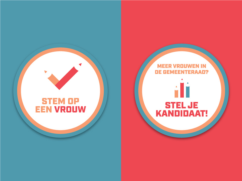 Stem op een vrouw / Stel je kandidaat by Caspar Claasen on Dribbble Stem op een vrouw / Stel je kandidaat by Caspar Claasen on Dribbble