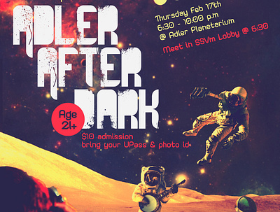 Adler After Dark Poster