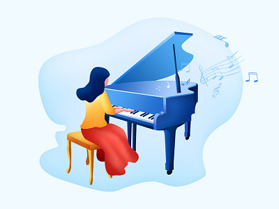 play piano music piano 插图