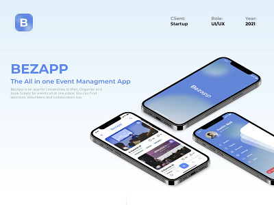 Event Management App | UIUX Design app app design app design icon ui web ios guide blue events glassmorphism graphic design iphone neumorphism socialmedia uiux web design