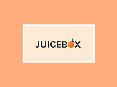 Juicebox box design illustration illustrator orange orange juice packaging product product packaging ui