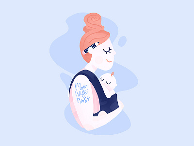 Freelance Mom - Creative Mom Poster Illustration