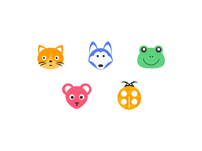 Animal icon icon ui 设计