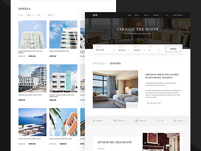 Hotel web design 02