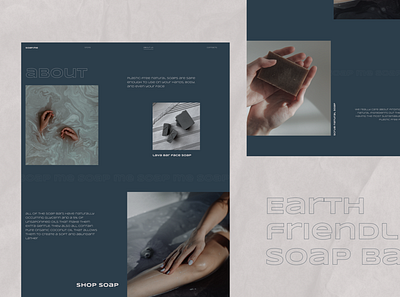 Soap.me / about page about page e commerce ecommerce ecommerce design modern natural shop stores trend ui design uidesign zerowaste