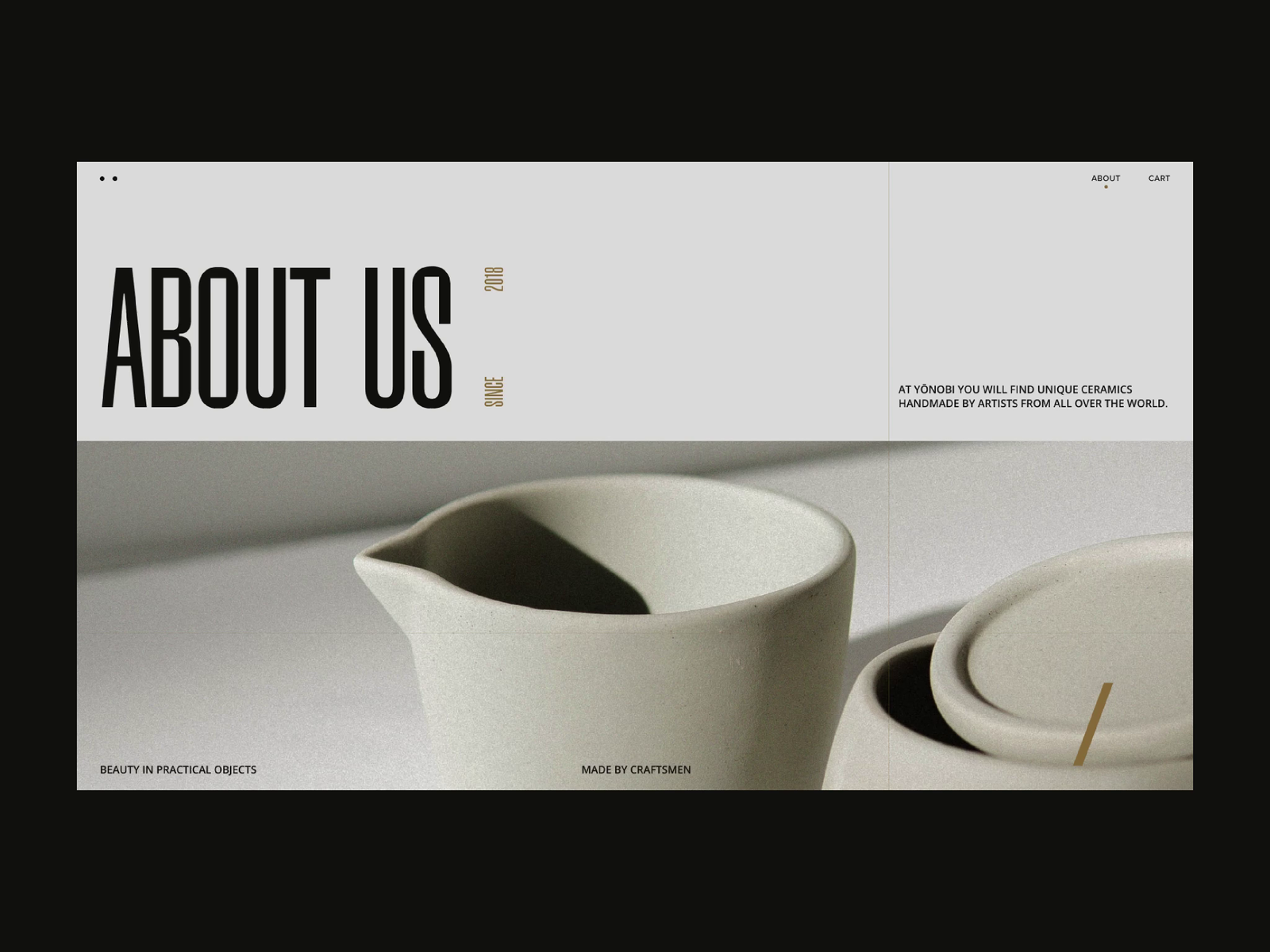 Concept / Ceramics by dari.redhair on Dribbble